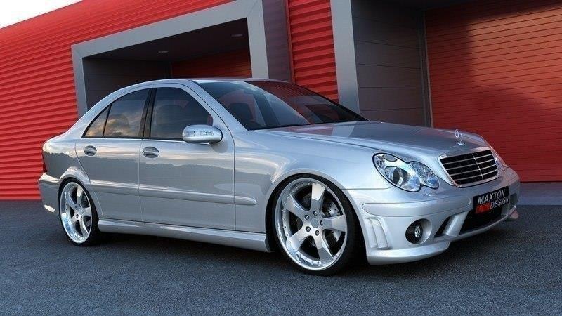 Maxton Design Støtfanger AMG 204 LOOK Mercedes C-klass W203