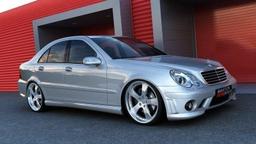 Maxton Design Støtfanger AMG 204 LOOK Mercedes C-klass W203