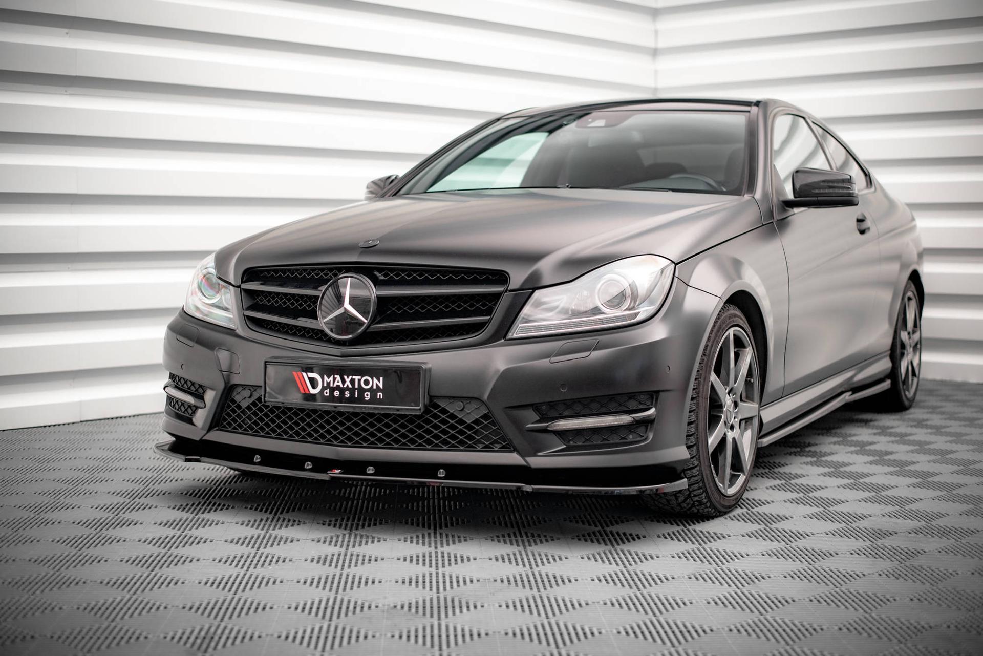 Maxton Design Kuppispoileri V.2 Mercedes-benz C-klass Coupe / Sedan / Estate  Amg-line C204 / W204 Facelift / S204 Facelift