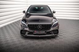 Maxton Design Frontspoiler V.1 Mercedes-benz C-klass Amg-line Sedan / Coupe / Estate W205 / C205 / S205 Facelift