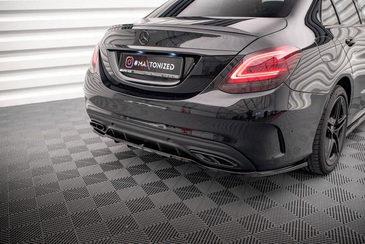Maxton Design Diffuser Mercedes-benz C-klass Amg-line W205 Facelift