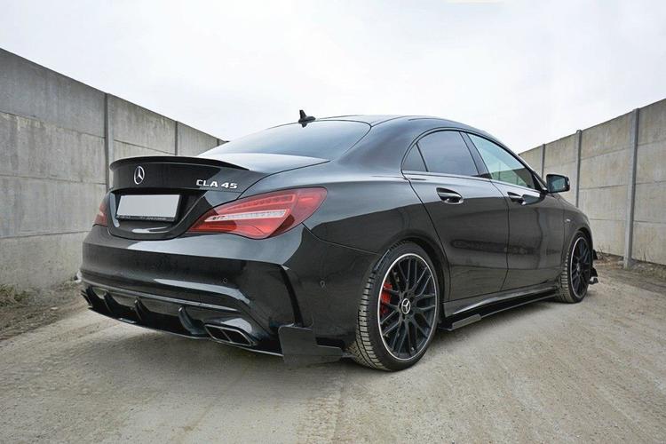 Maxton Design Sideskjørt Racing V.1 Mercedes CLA A45 AMG C117 Facelift
