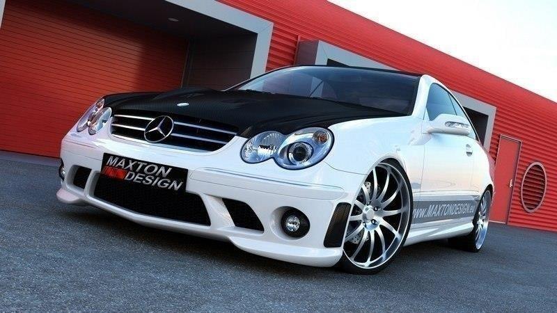 Maxton Design Støtfanger Mercedes CLK W209