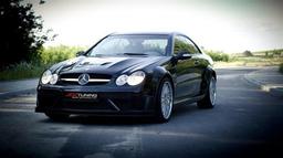 Maxton Design Karosserisett Plus bonnet Mercedes CLK W209 Black Series Look