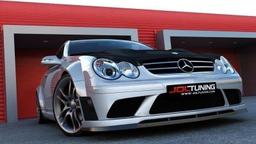 Maxton Design Frontspoiler Mercedes CLK W209 (me-clk-209-black-f1 Bumper)