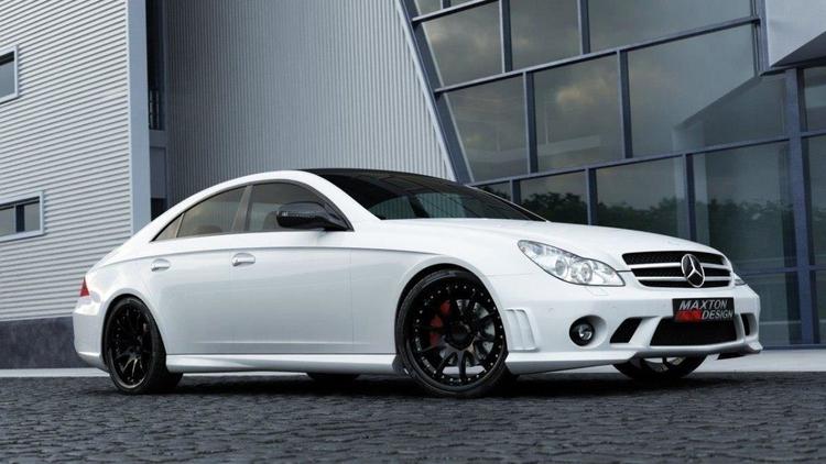 Maxton Design Sideskjørt W204 AMG LOOK Mercedes CLS C219