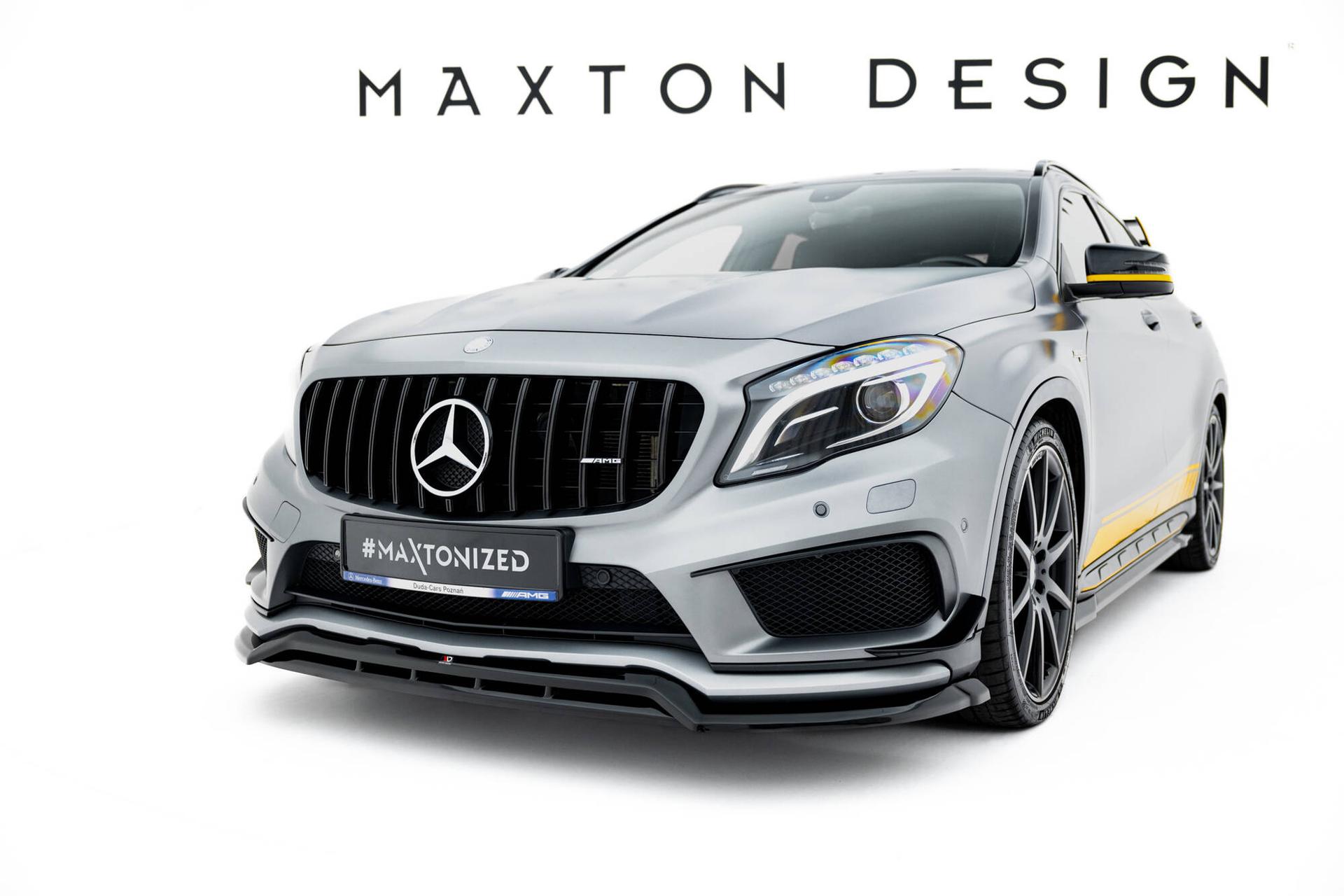 Maxton Design Front splitter Mercedes-benz GLA 45 AMG Off-roader X156