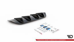 Maxton Design Diffuser Mercedes-benz GLC Coupe Amg-line C253 Facelift