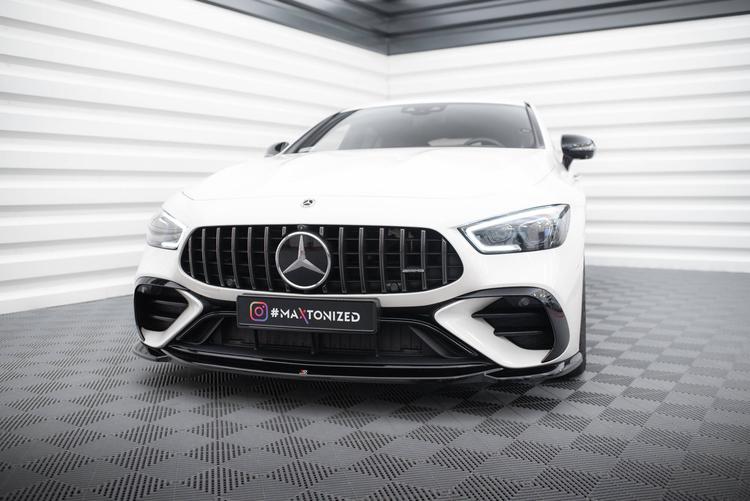 Maxton Design Frontspoiler V.1 Mercedes-amg GT 43 4 Door Coupe V8 Styling Package
