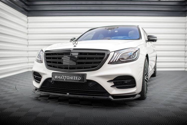 Maxton Design Frontspoiler V.1 Mercedes-benz S-klass Amg-line W222 Facelift