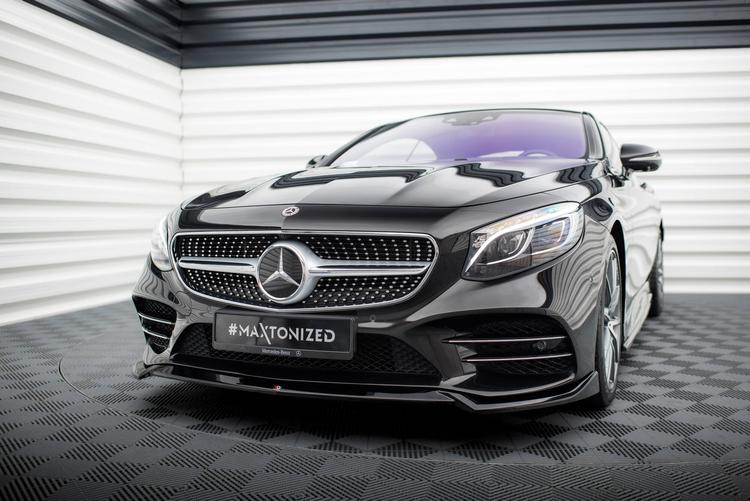 Maxton Design Frontspoiler V.1 Mercedes-benz S-klass Coupe Amg-line C217 Facelift