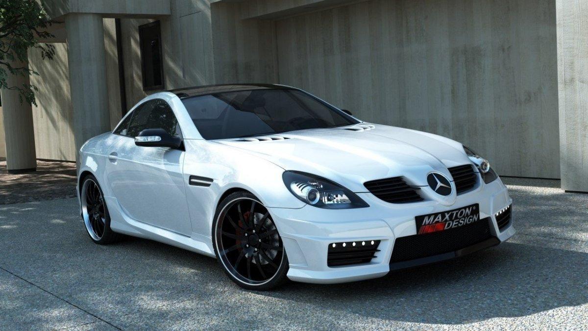 Maxton Design Splitters Mercedes SLK R171