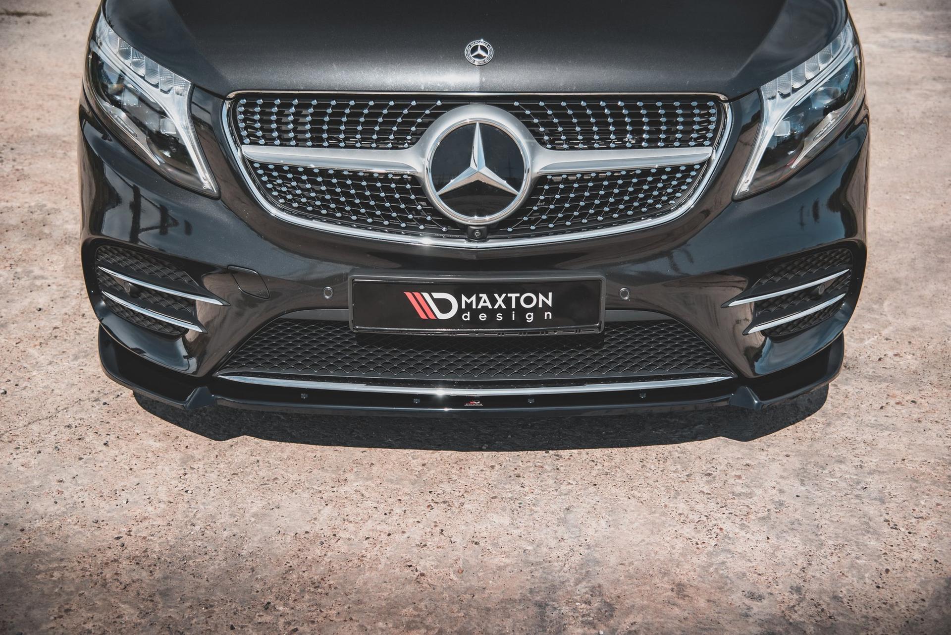 Maxton Design Frontspoiler V.3 Mercedes-benz V-class Amg-line W447