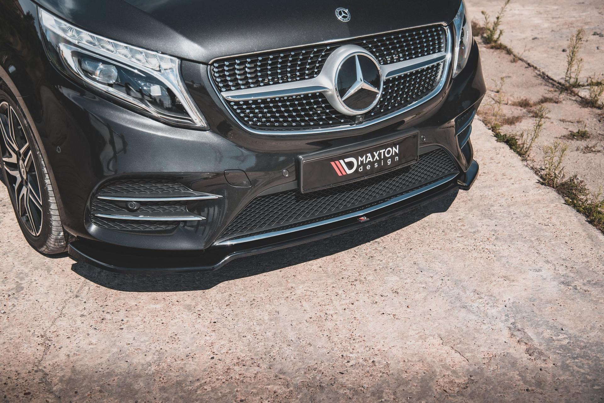 Maxton Design Frontspoiler V.4 Mercedes-benz V-class Amg-line W447