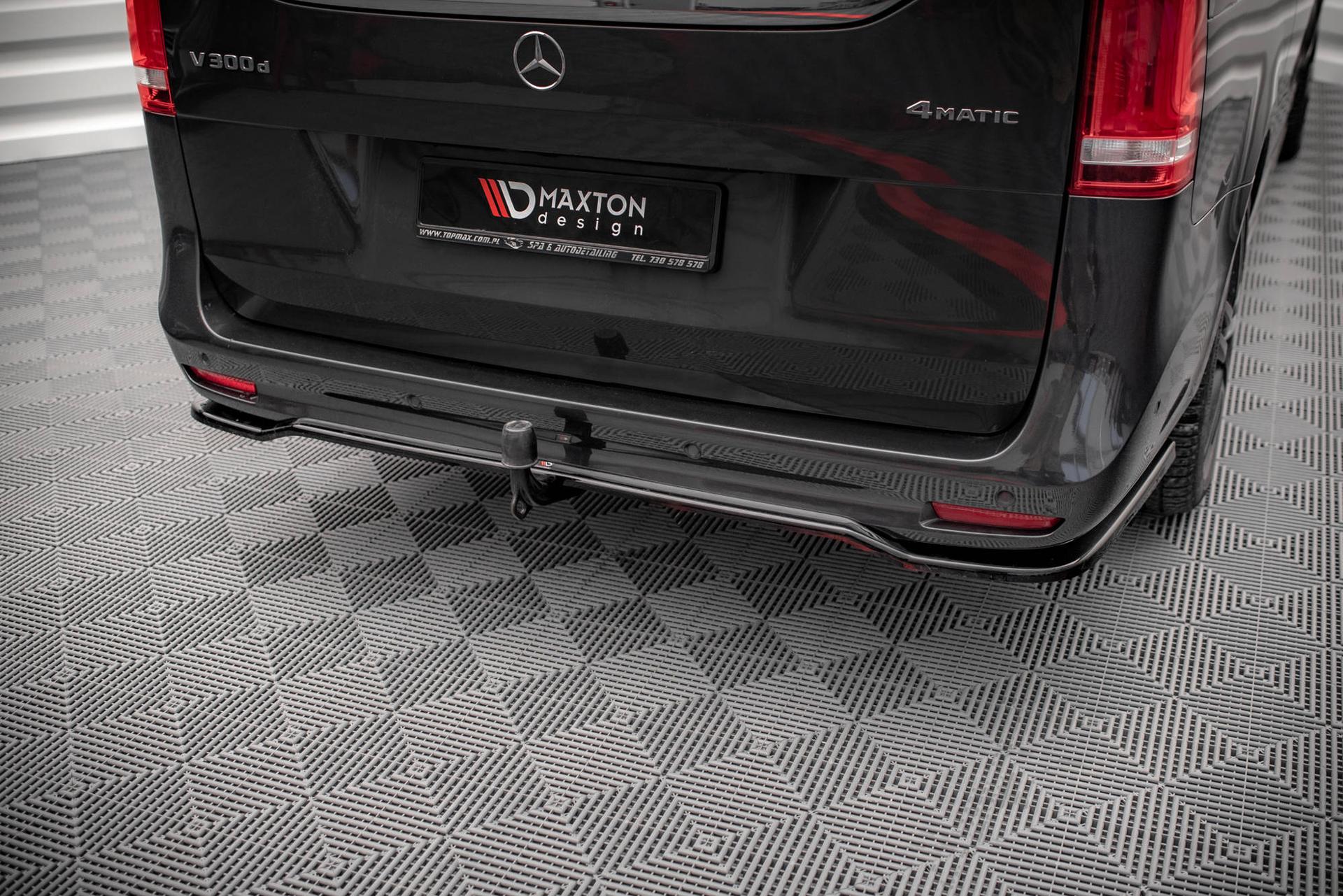 Maxton Design Diffuser Mercedes-benz V-class Amg-line W447 Facelift