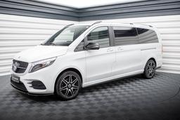 Maxton Design Sideskjørt Mercedes-benz V-class Extra Long Amg-line W447