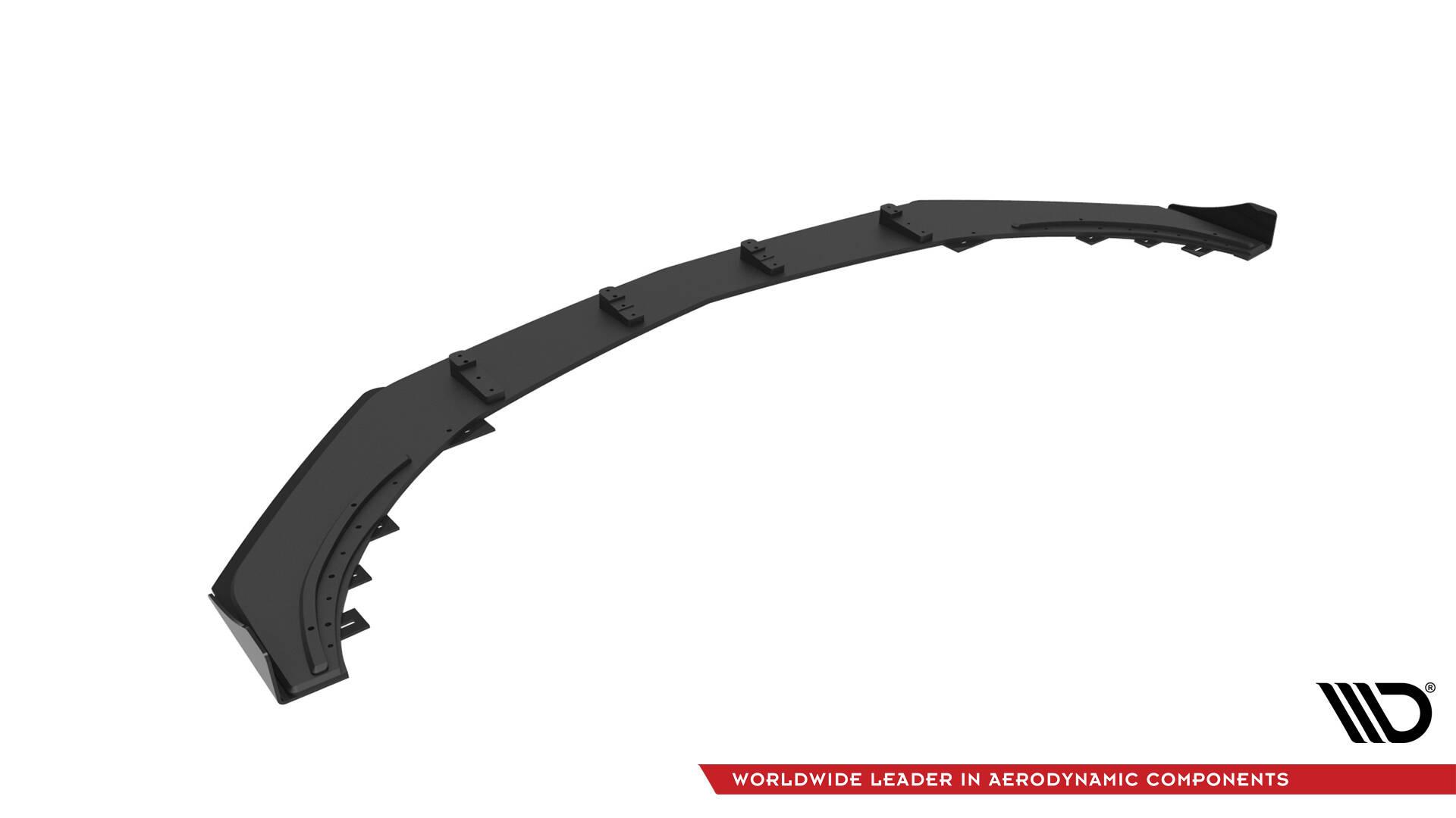 Maxton Design Frontspoiler Street Pro Mercedes-benz A-klass 45 AMG Aero W176 Facelift