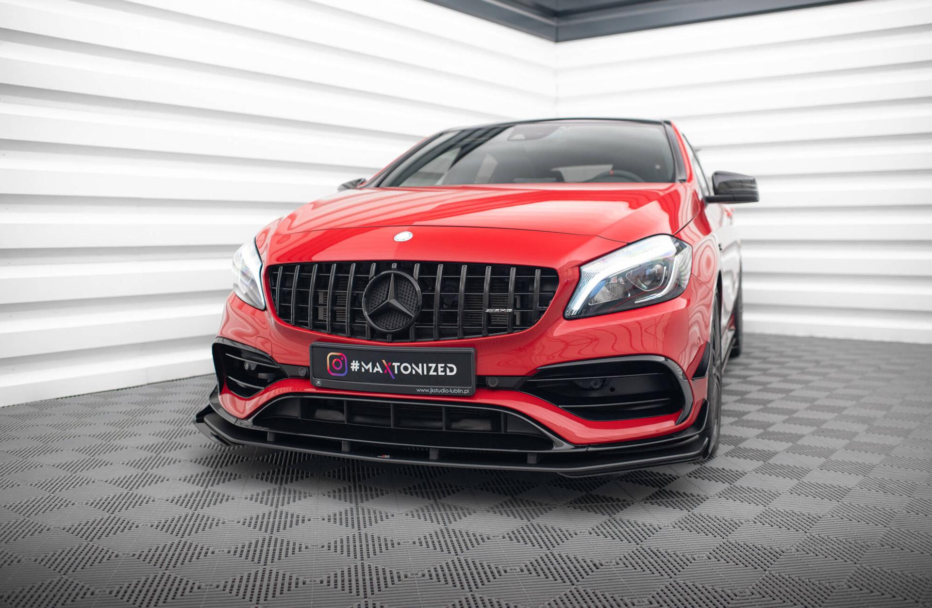 Maxton Design Splittere Mercedes-benz A-klass 45 AMG W176 Facelift
