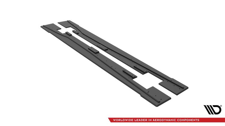 Maxton Design Sideskjørt Street Pro Mercedes-benz A-klass 45 AMG W176 Facelift