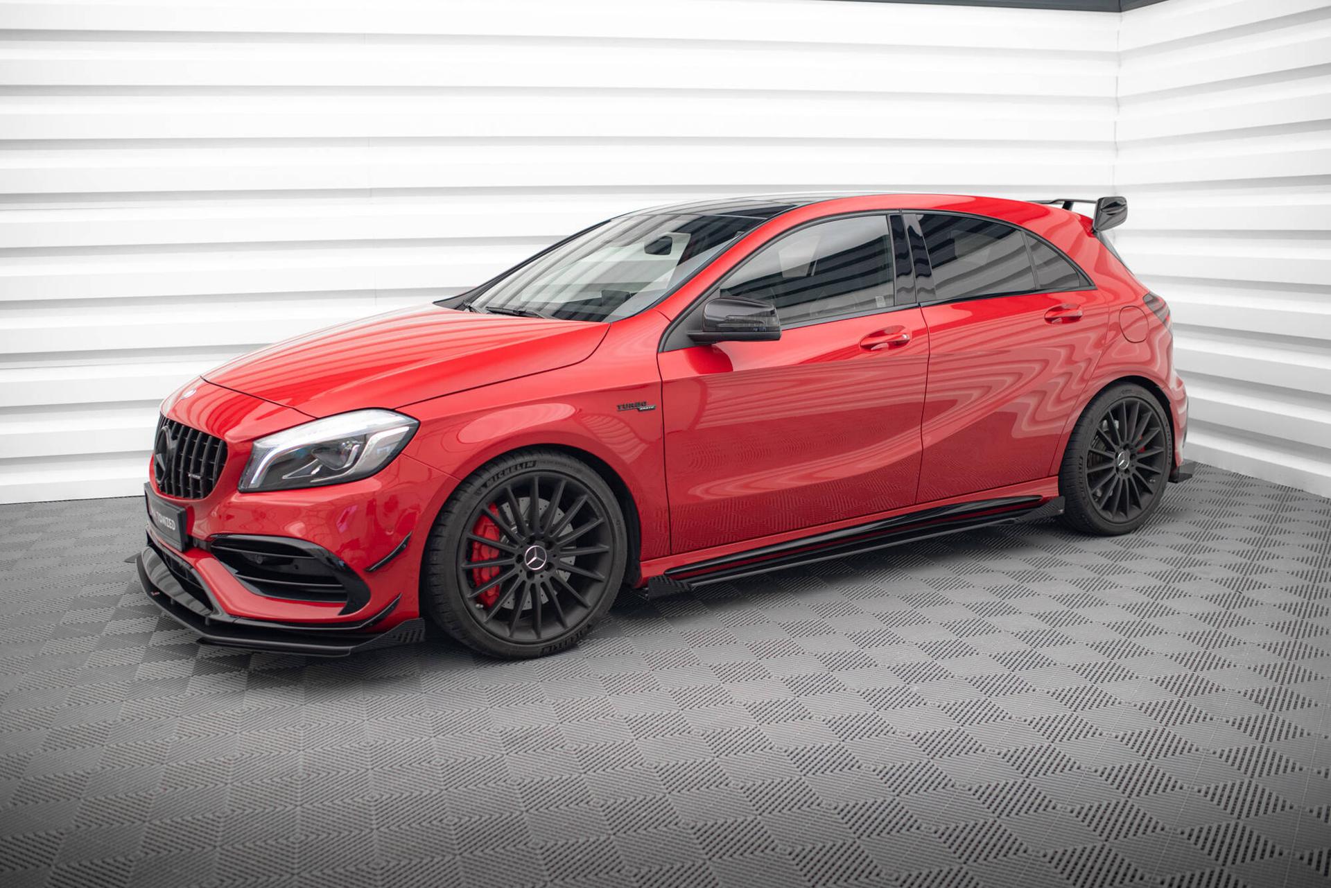 Maxton Design Splittere Mercedes-benz A-klass 45 AMG W176 Facelift