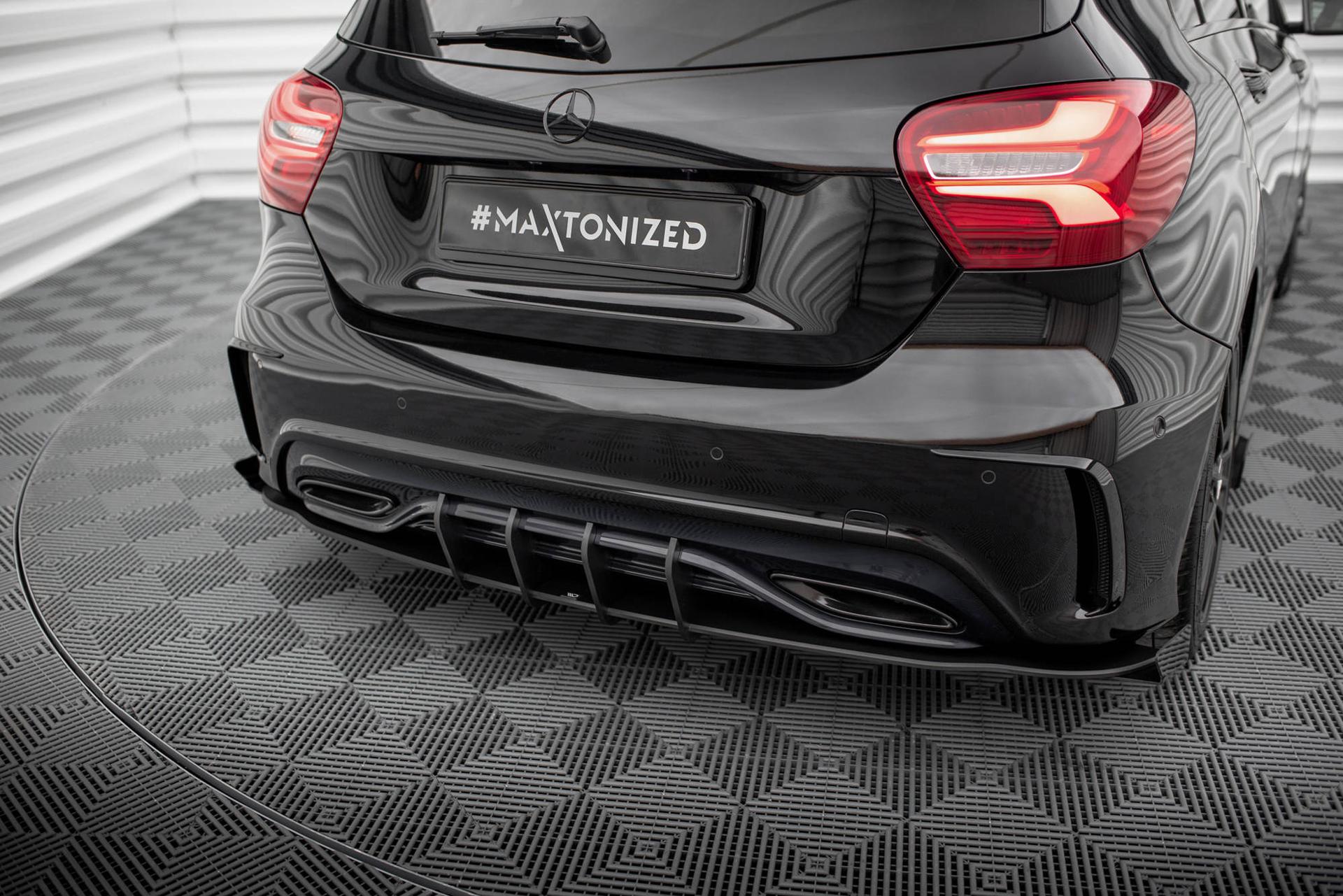 Maxton Design Splittere Street Pro Mercedes-benz A-klass Amg-line W176 Facelift