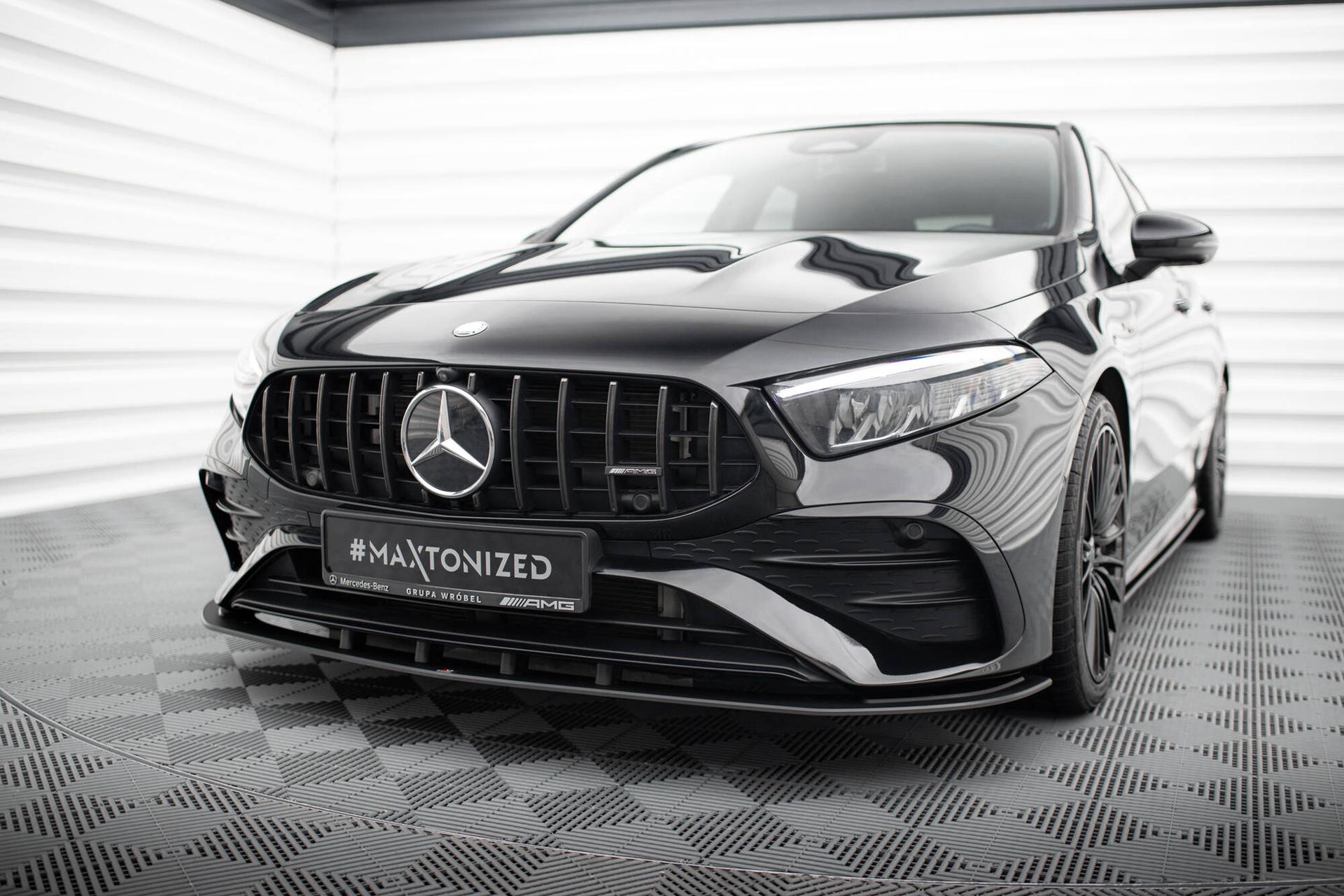Maxton Design Frontspoiler Street Pro Mercedes-amg A35 W177 Facelift