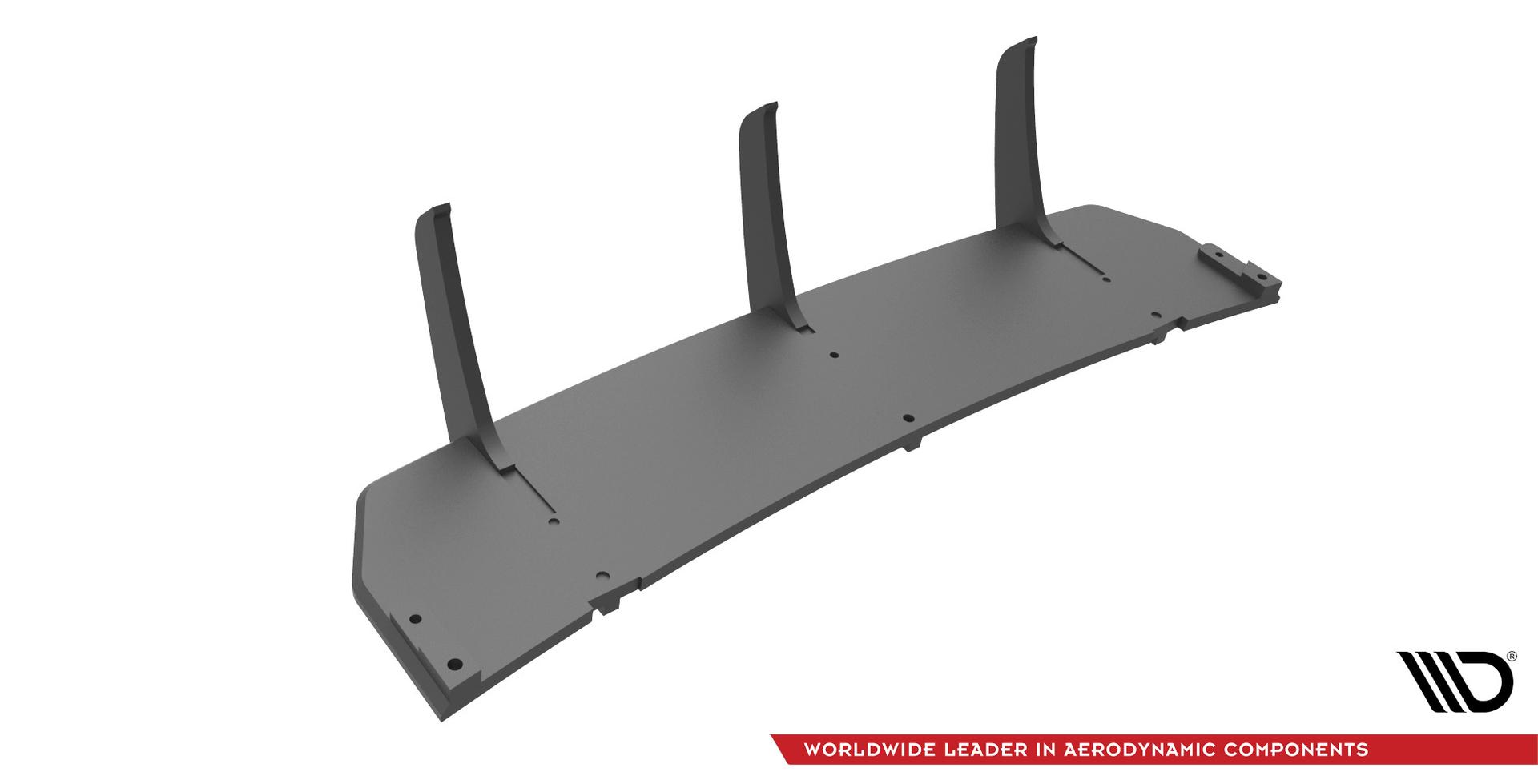 Maxton Design Diffuser Street Pro Mercedes-benz C-klass Coupe Amg-line C204