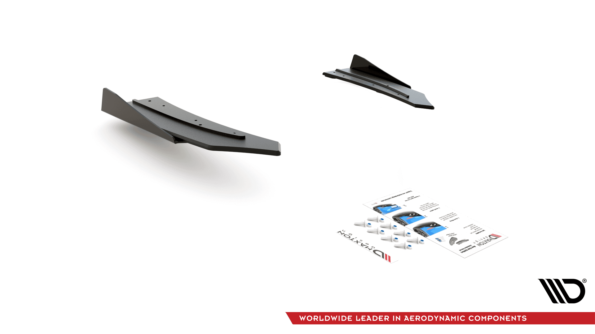 Maxton Design Splittere Street Pro Mercedes-amg C43 Coupe C205