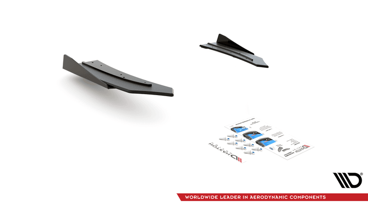 Maxton Design Splittere Street Pro Mercedes-amg C43 Coupe C205