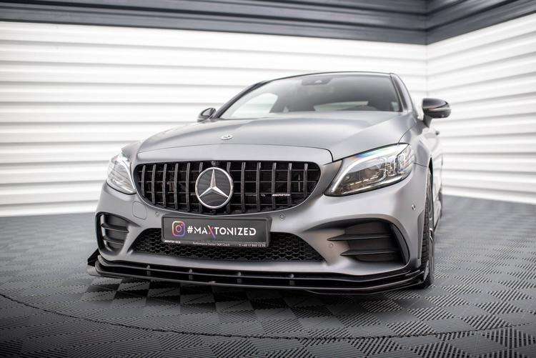 Maxton Design Frontspoiler Street Pro Mercedes-amg C43 Coupe / Cabrio C205 Facelift / A205 Facelift