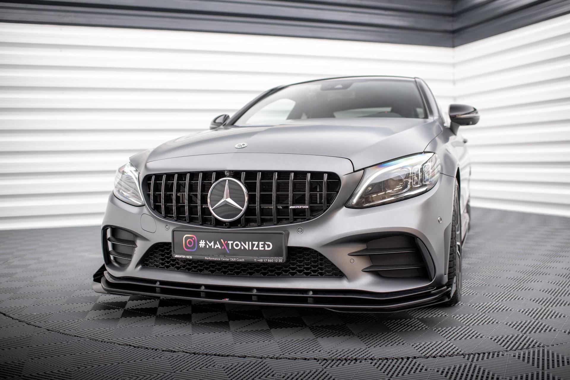 Maxton Design Cupspoiler Street Pro Mercedes-amg C43 Coupe / Cabrio C205 Facelift / A205 Facelift