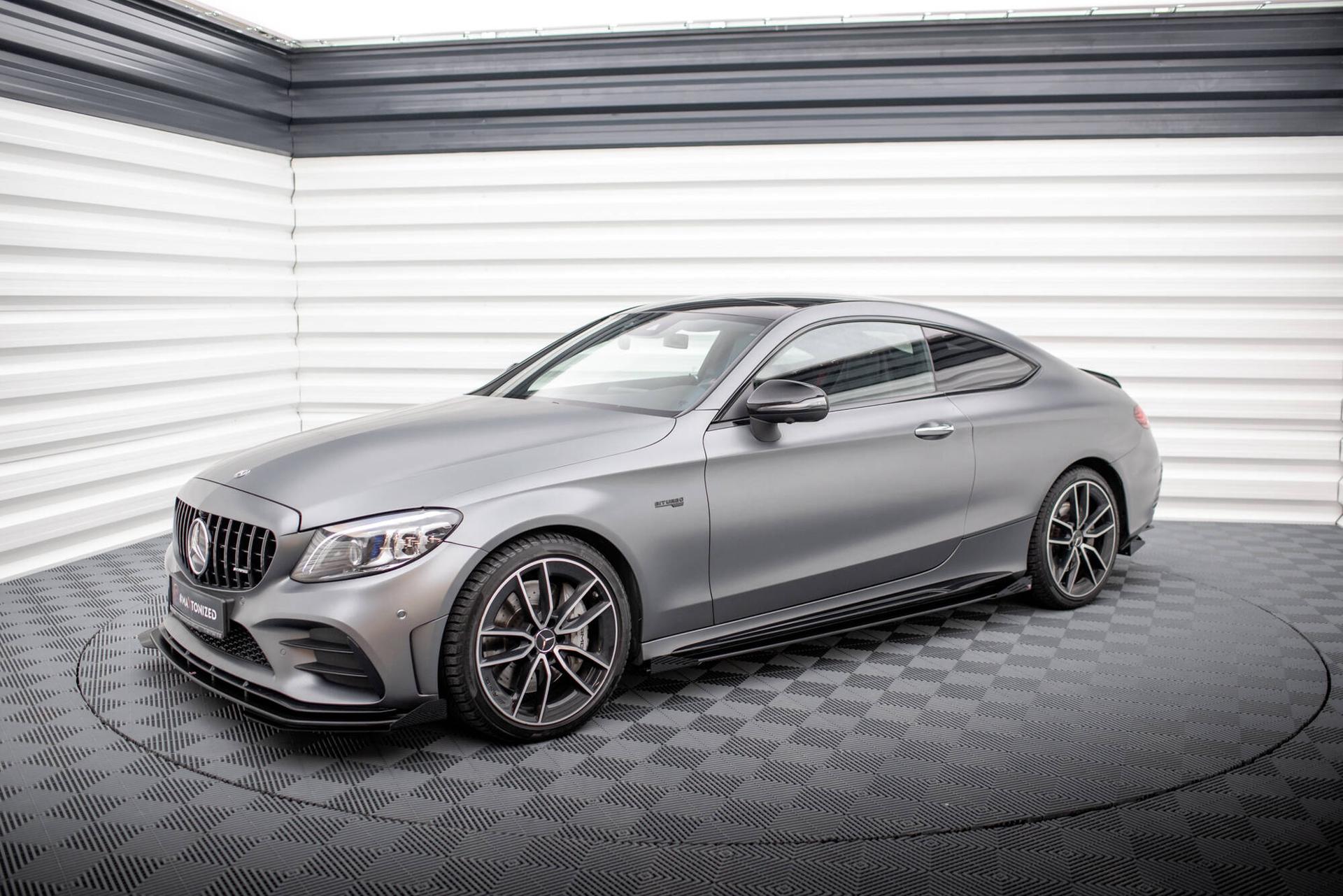 Maxton Design Sideskjørt Street Pro Mercedes-amg C43 Coupe / Cabrio C205 Facelift / A205 Facelift