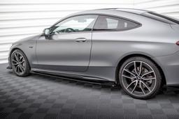 Maxton Design Sideskjørt Street Pro Mercedes-amg C43 Coupe / Cabrio C205 Facelift / A205 Facelift
