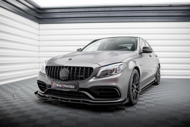 Maxton Design Frontspoiler Street Pro Mercedes-amg C63 Sedan / Estate W205 Facelift