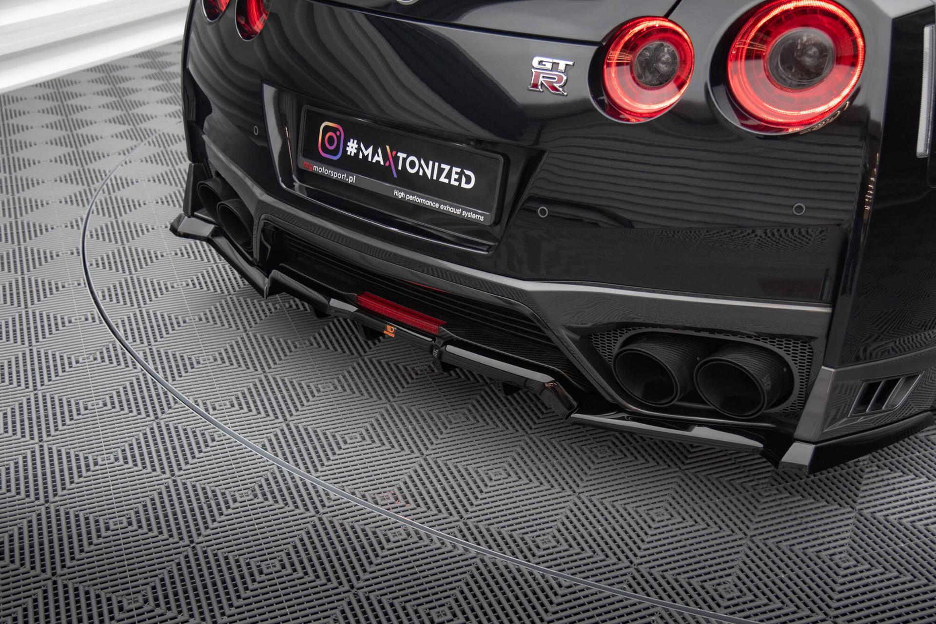 Maxton Design Diffuser Nissan GTR R35 Facelift