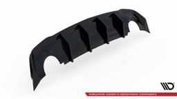 Maxton Design Diffusor Opel Astra GTC Opc-line J (version With Single Exhausts ON Both Sides)