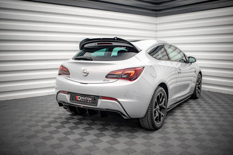 Maxton Design Diffuser Opel Astra GTC Opc-line J (version With Single Exhaust ON ONE Side)