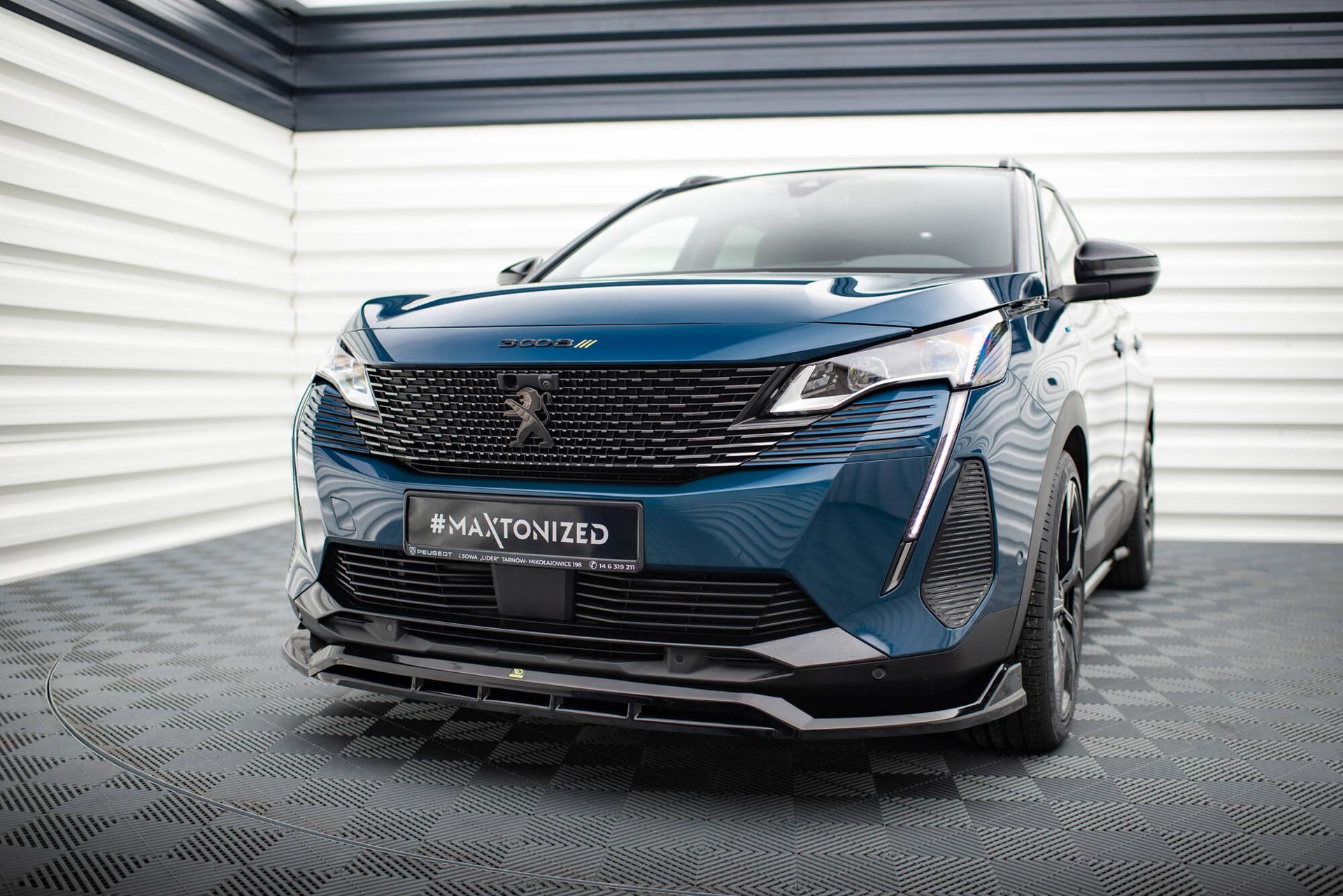 Maxton Design Frontspoiler Peugeot 3008 Gt-line MK2 Facelift