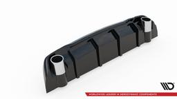 Maxton Design Diffuser Plus Exhaust Ends Imitation Peugeot 308 GT MK2 Facelift