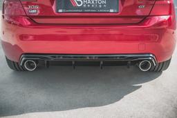 Maxton Design Diffuser Plus Exhaust Ends Imitation Peugeot 308 GT MK2 Facelift