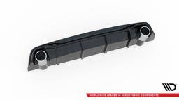 Maxton Design Diffuser Plus Exhaust Ends Imitation Peugeot 308 GT MK2 Facelift