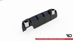 Maxton Design Diffuser Plus Exhaust Ends Imitation Peugeot 308 SW MK2 Facelift