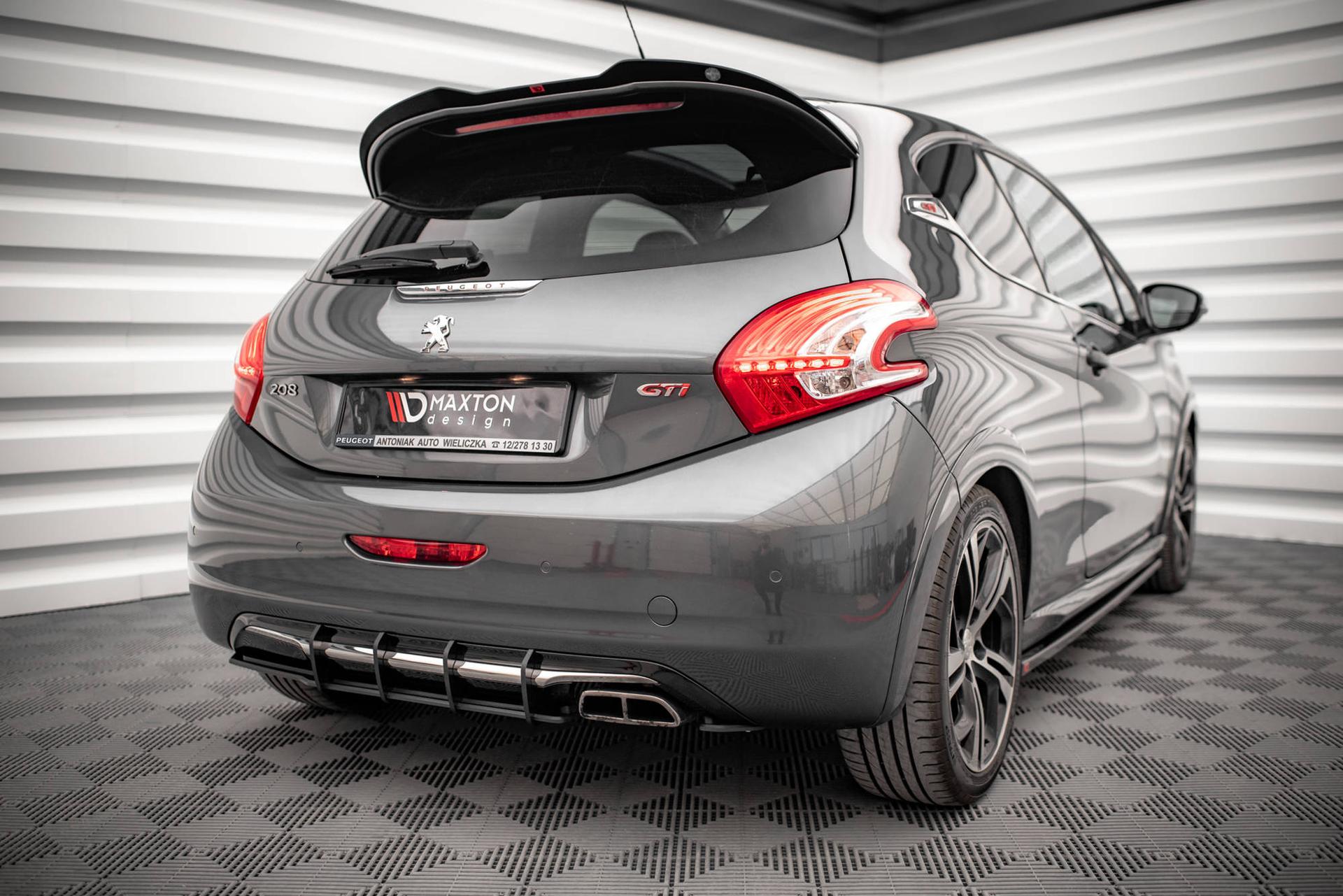 Maxton Design Diffuser Street Pro Peugeot 208 GTI MK1