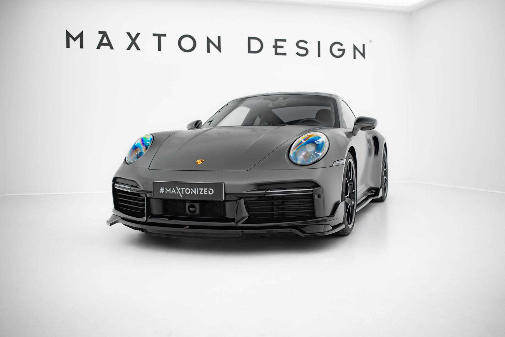 Maxton Design Frontspoiler Porsche 911 Turbo S Sport Package 992