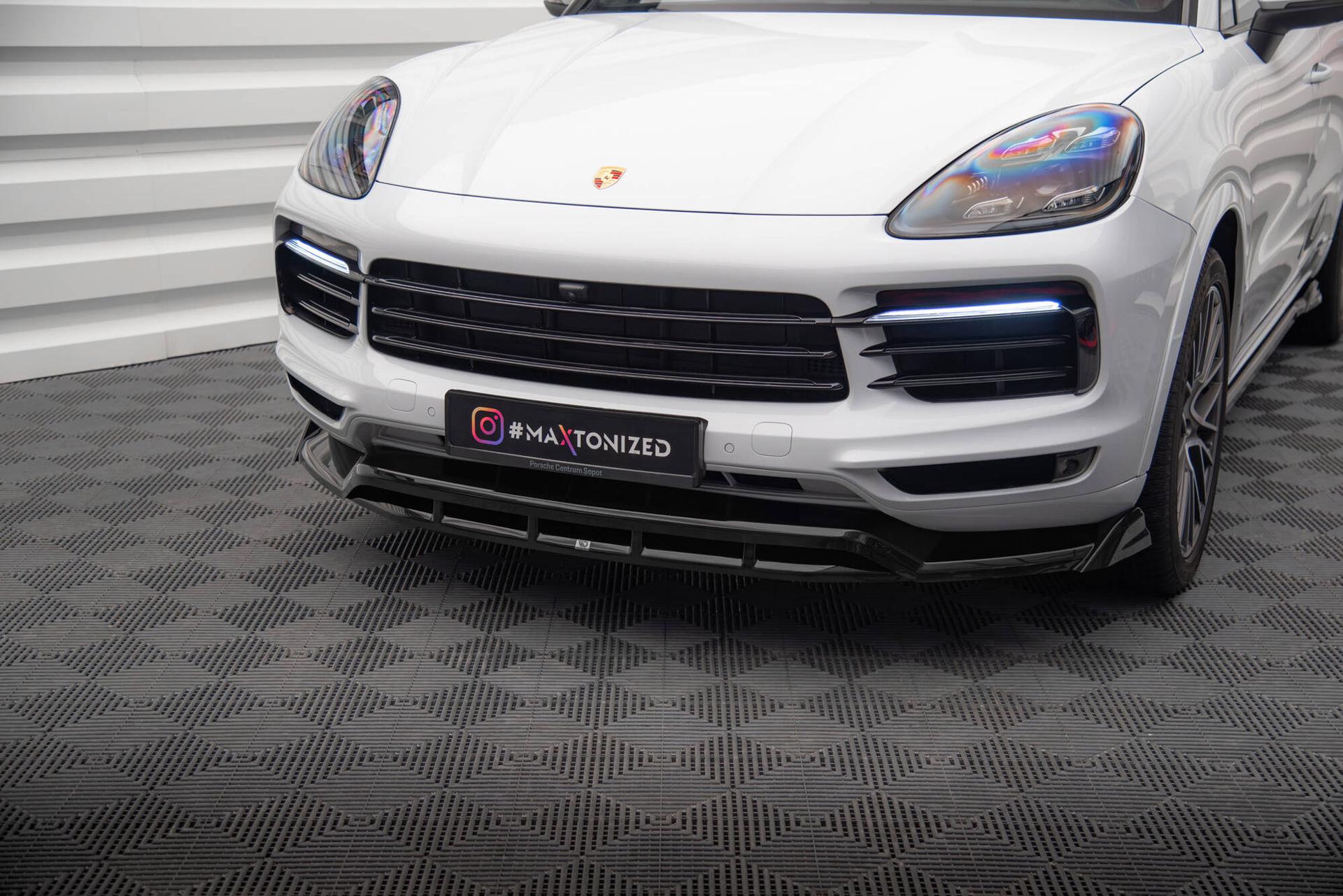 Maxton Design Frontspoiler Porsche Cayenne Coupe MK3