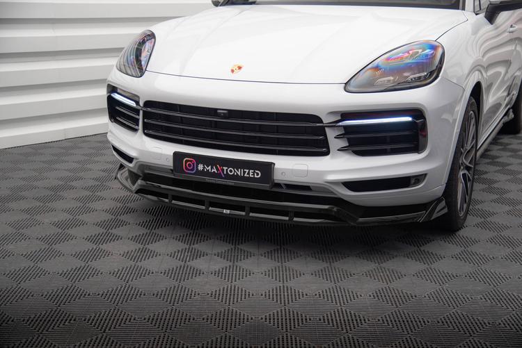 Maxton Design Frontspoiler Porsche Cayenne Coupe MK3