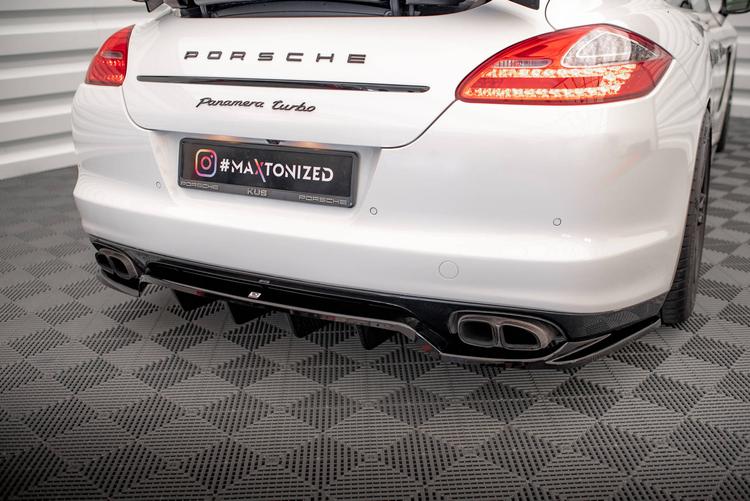 Maxton Design Diffuser Porsche Panamera Turbo 970
