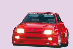 Rieger sideskørt venstre Ford Escort 3 1982–1988 - 2