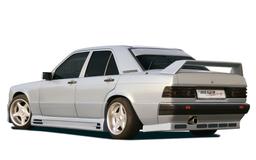 Rieger bakrutespoiler Mercedes 190 (W201) - 3