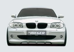 Rieger frontspoiler låg version BMW 1-series E87 187 / 1K2/1K4 2004–2007